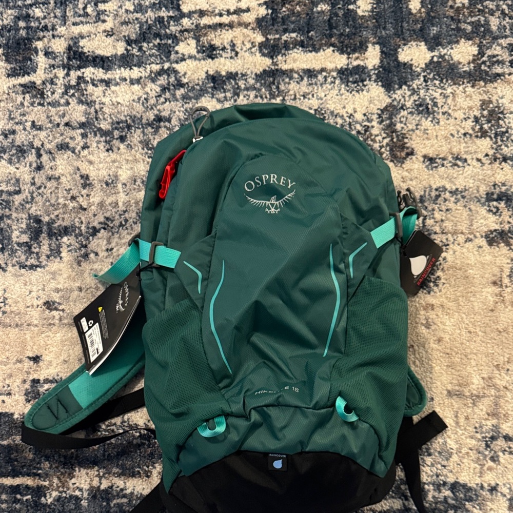 Hike light Osprey Teal hiking Backpack